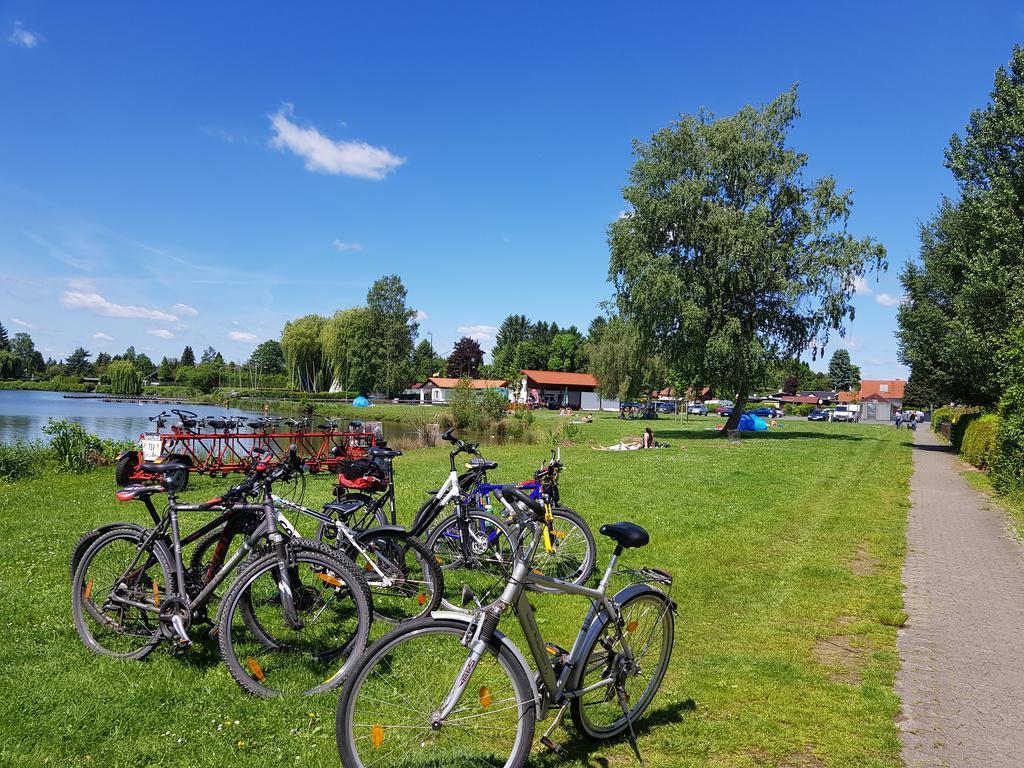Ferienhaus Am See Hungen Eksteriør bilde